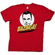 The Big Bang Theory Sheldon Cooper Bazinga T-Shirt
